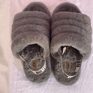 Ugg Slides- Grey